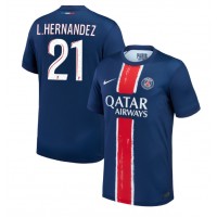 Camisa de time de futebol Paris Saint-Germain Lucas Hernandez #21 Replicas 1º Equipamento 2024-25 Manga Curta